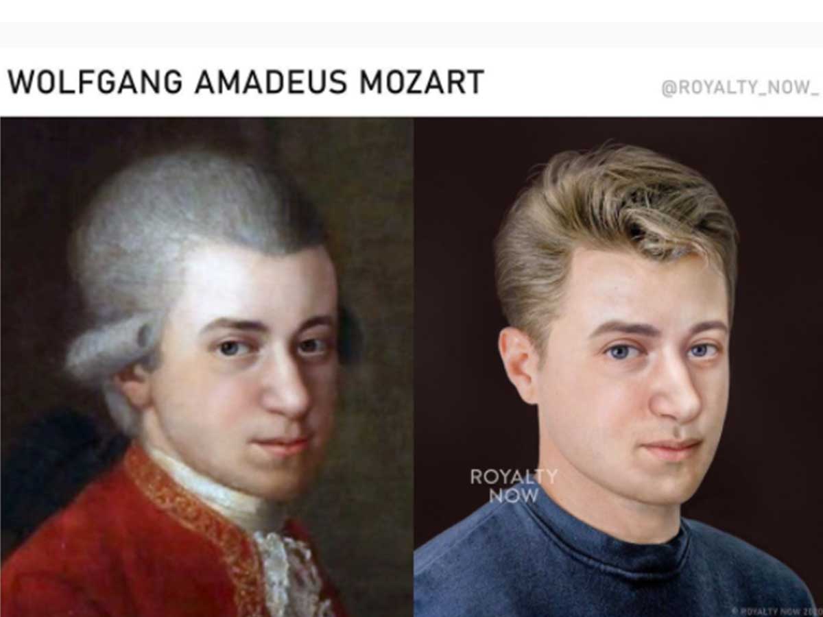 What Would Famous Historical Figures Look Like Today?