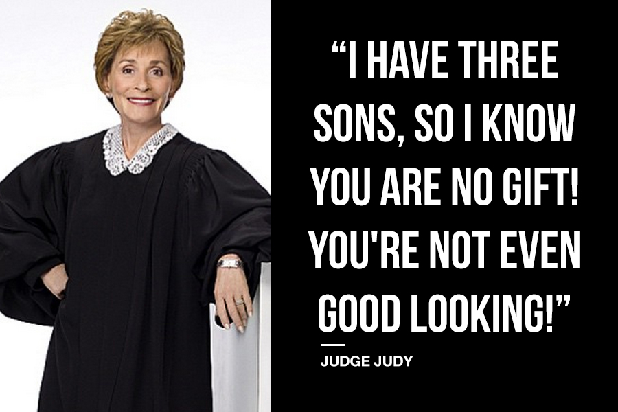 9 Soul Crushing Judge Judy Quotes