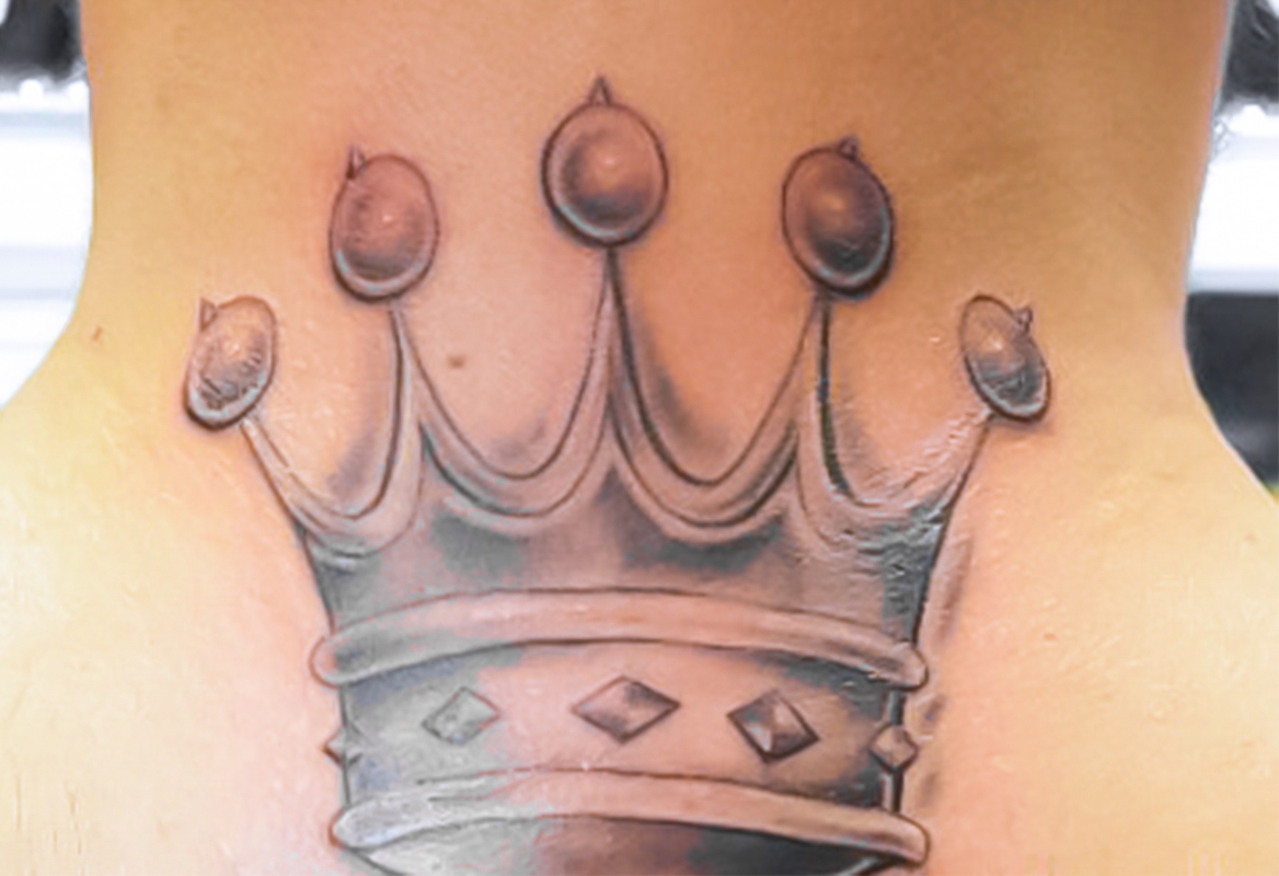 Воровская корона тату